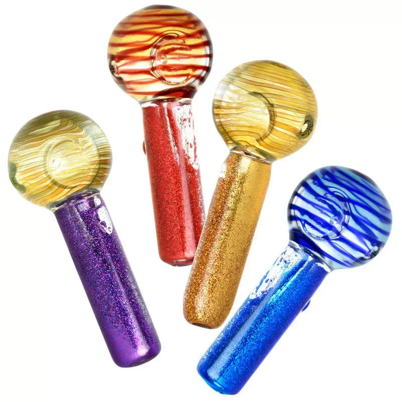 Glow in the Dark Freezable Glycerin Spoon Pipe – 5 “