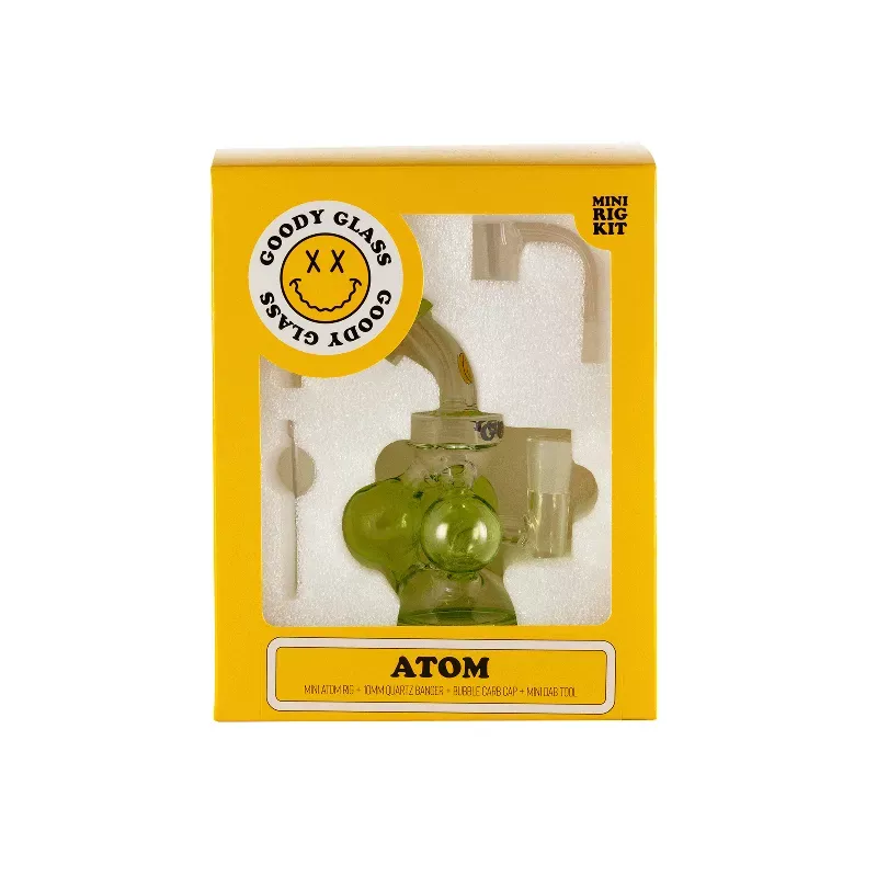 Goody Glass – Atom Mini Dab Rig 4-Piece Kit