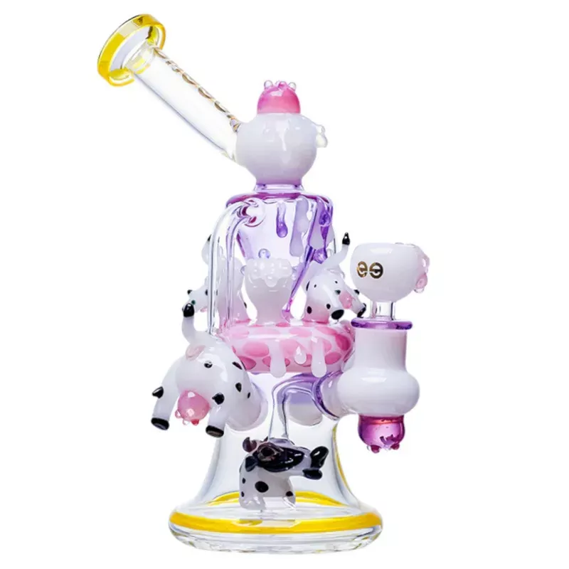 Got Milk Recycler Bong