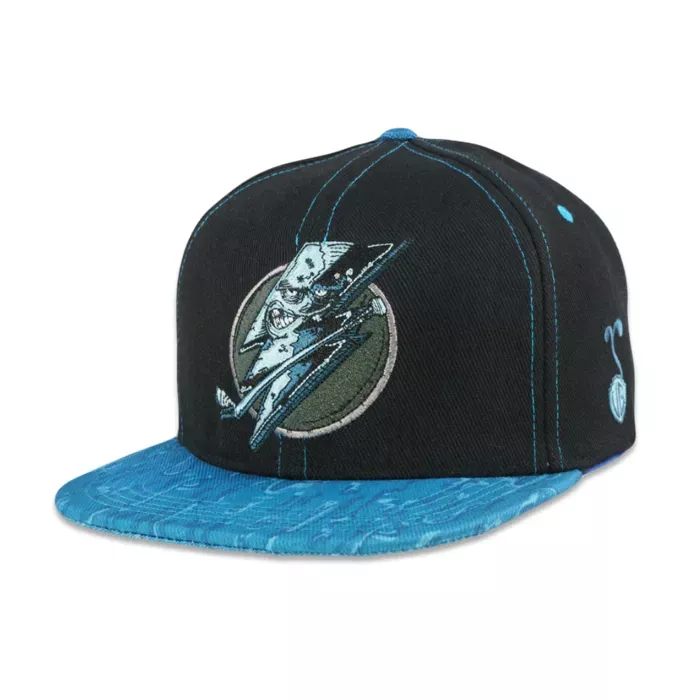 Grassroots – Vincent Gordon Ganja Bay Black Snapback Hat – Small/Medium