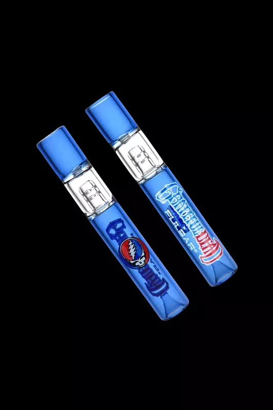 Grateful Dead x Pulsar Glass Chillum | Built-In Ash Catcher