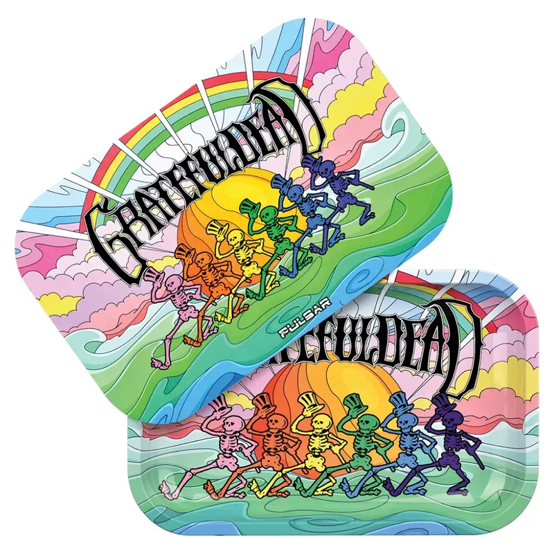 Grateful Dead x Pulsar Metal Rolling Tray w/ Lid