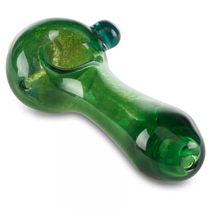 Green Flower Spoon