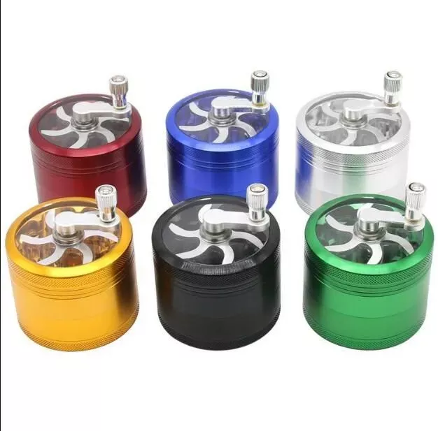 Grinder | 55mm | 4 Part | W/Crank