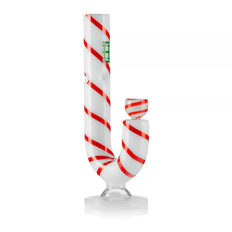 Hemper 10.5″ Candy Cane Bong
