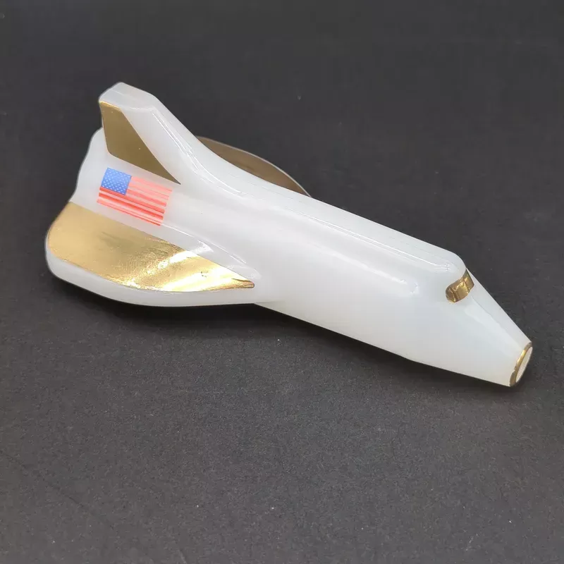 Hemper Space Shuttle Glass Hand Pipe | 4.75 “