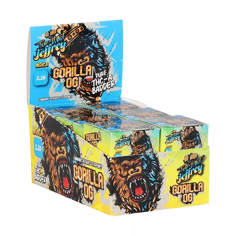HiXotic Trap’d Out Jeffery Pure THCA Badder | 2.2g | 12ct Display