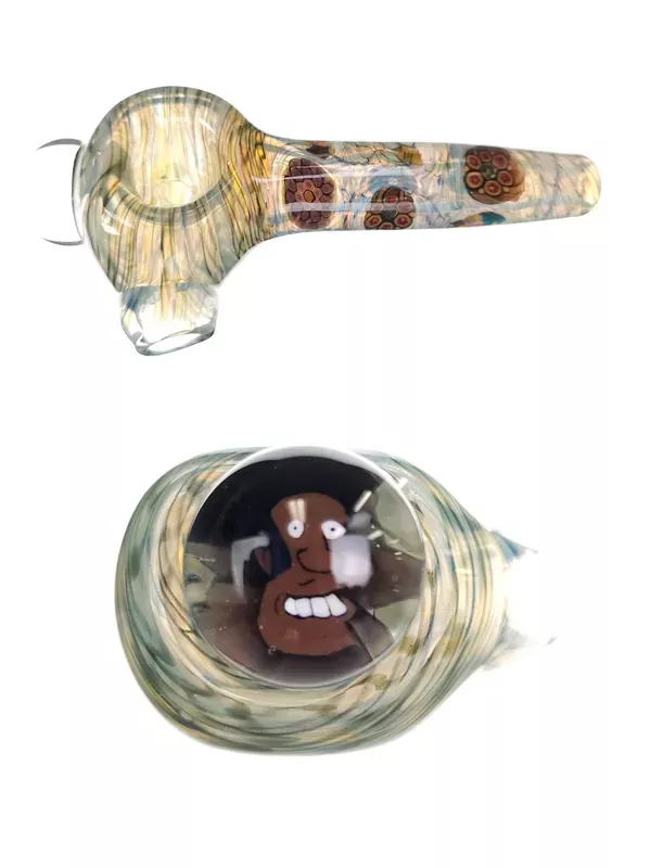 JERRY KELLY – Heady Millie Spoon Pipe w/ Single-Hole Bowl – #1