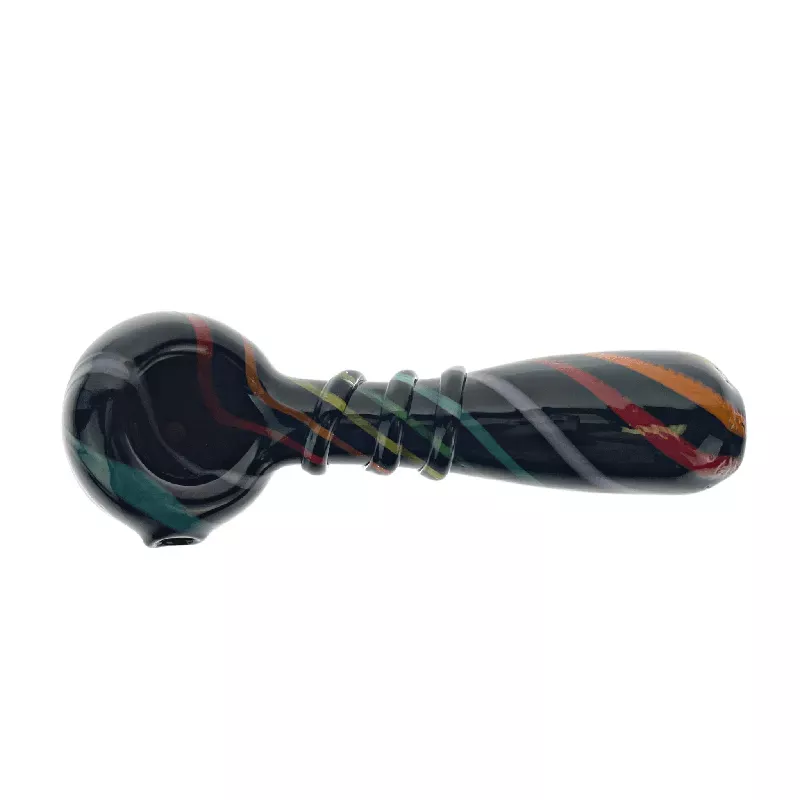 JF Black Rainbow Spiral Pipe