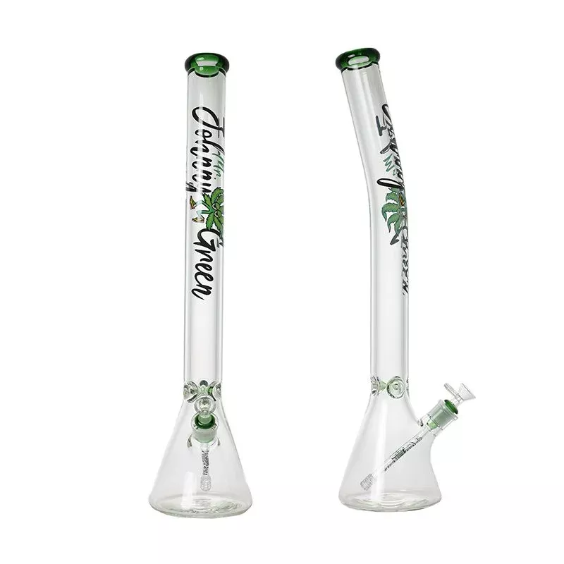 Johnny Green – 24″ 9mm Beaker Bent Neck w/ Grid Percolator Slide
