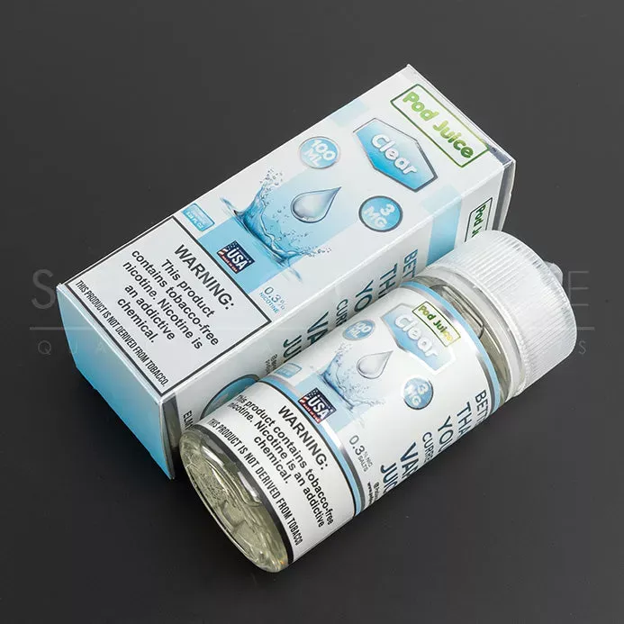 Juice | Pod Juice | Clear/Clear Sapphire | 3/6mg