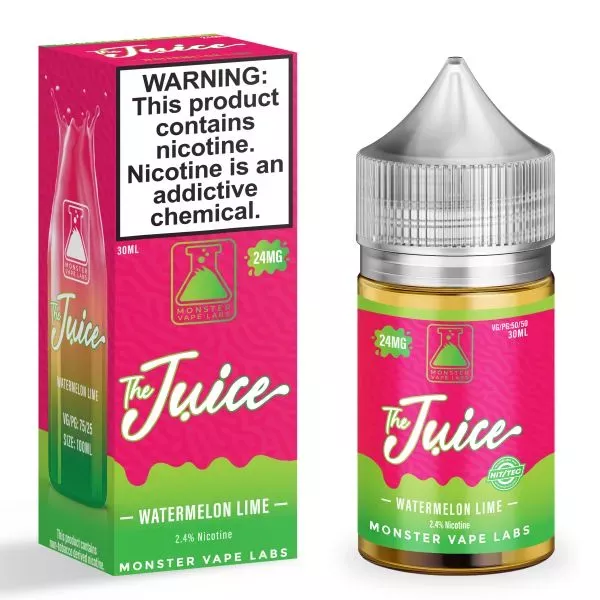 The Juice Watermelon Lime Nic Salt by Monster Labs – (30mL)