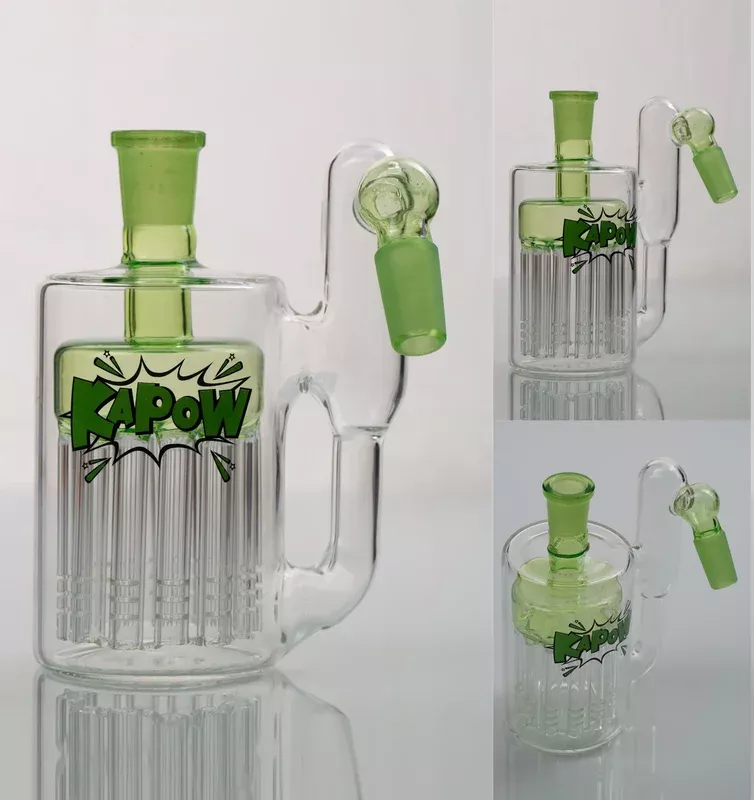 KAPOW 14MM 10 ARMSPERCOLATOR45 DEGREE ASH CATCHERCE37