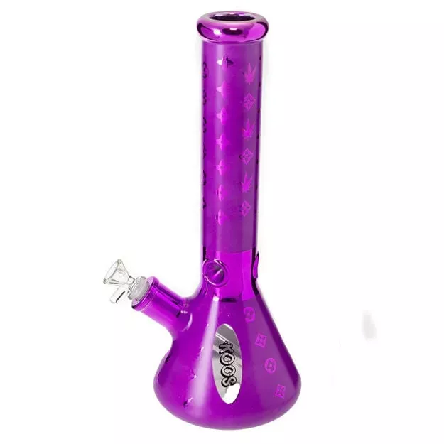 Koos – 14″ Patterned Beaker Bong