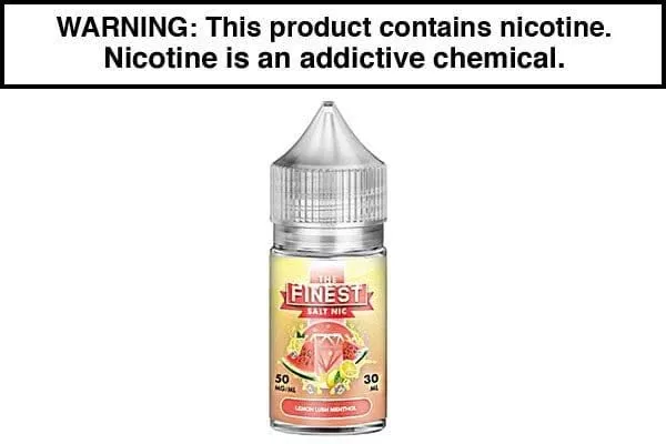LEMON LUSH MENTHOL BY THE FINEST SALT NIC 30ML