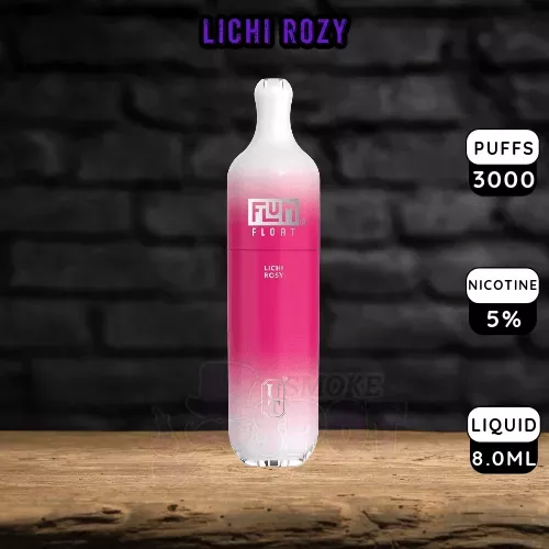 Litchi Rozy Flum Float 3000 Disposable Vape