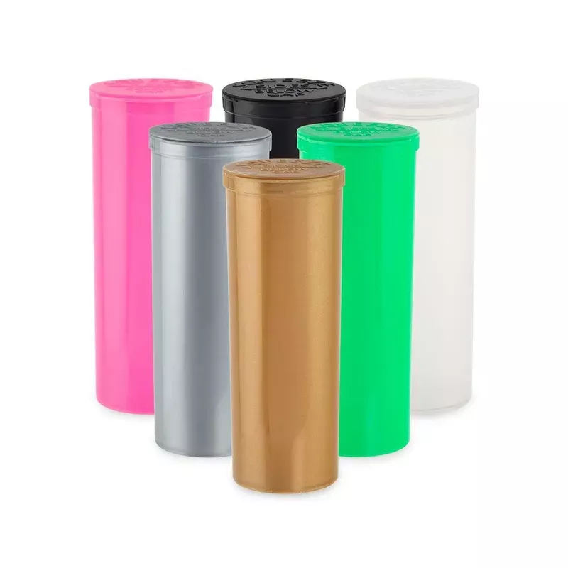 Loud Lock Pop Top Plastic Storage Vial 60 Dram – 75ct