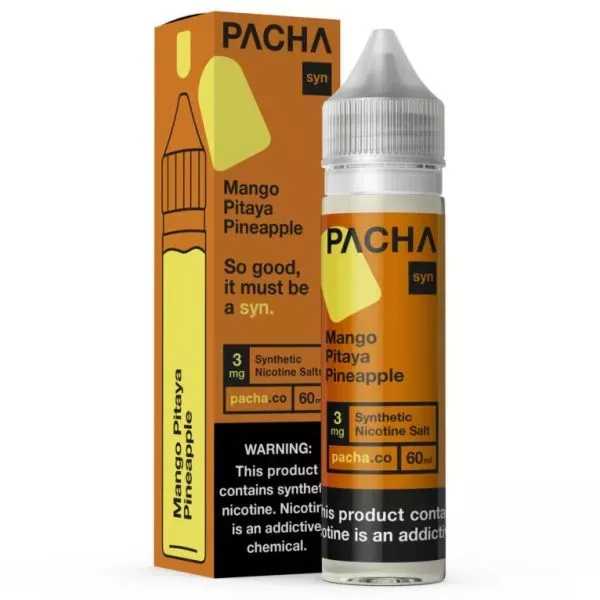 Mango Pitaya Pineapple SYN E-liquid by Pachamama – (60 mL)