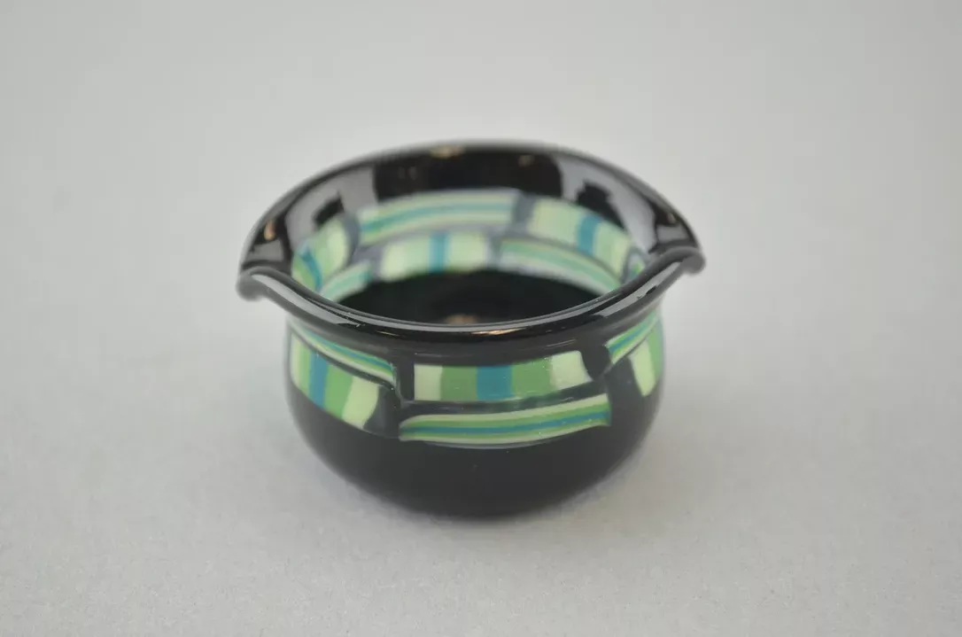MATT C – Weave & Wig-Wag Worked Oil Dish – #1