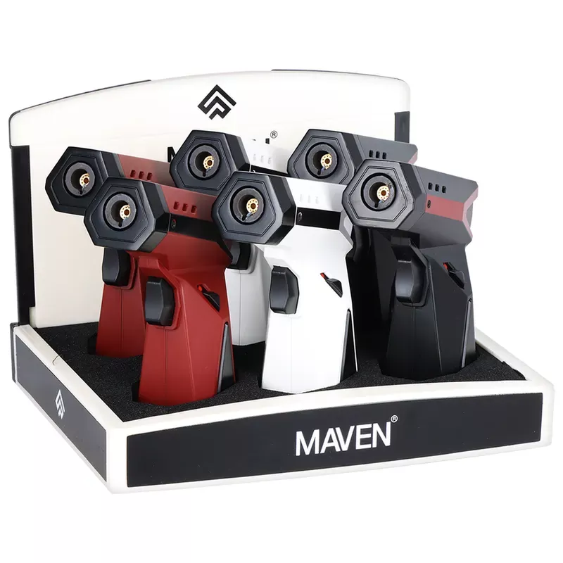 MAVEN PHANTOM PREMIUM TORCH LIGHTER (6CT/DISPLAY) | ASSORTED COLORS