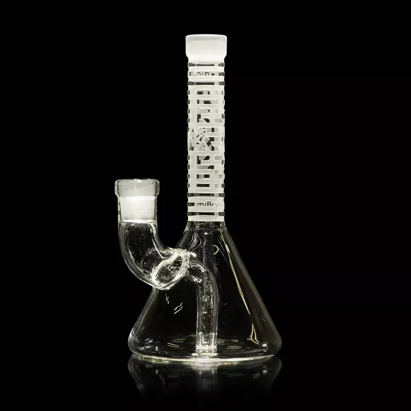 Milky Way X Bio-ID 7 ” Beaker Bong (Clear)