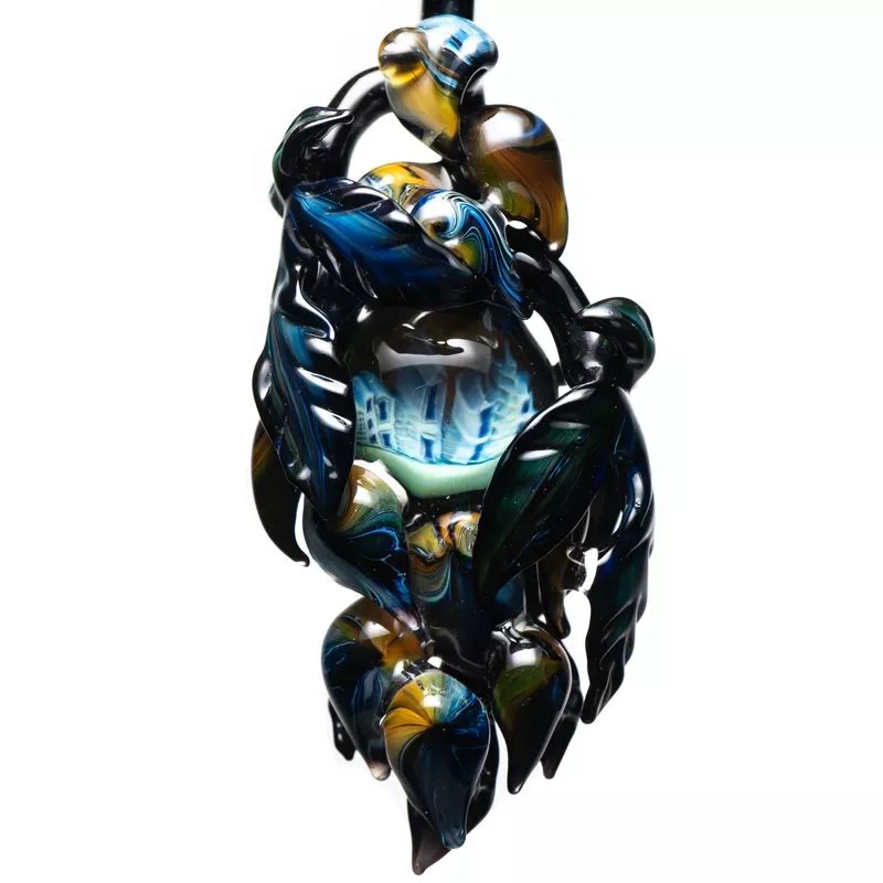 Mr. Gray – Nug Study Pendant – Pomegranate
