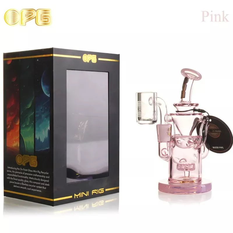 OPG MINI RIG SERIES 5 ” CHRONOGRAPH MATRIX PERC RECYCLER W/ BANGER