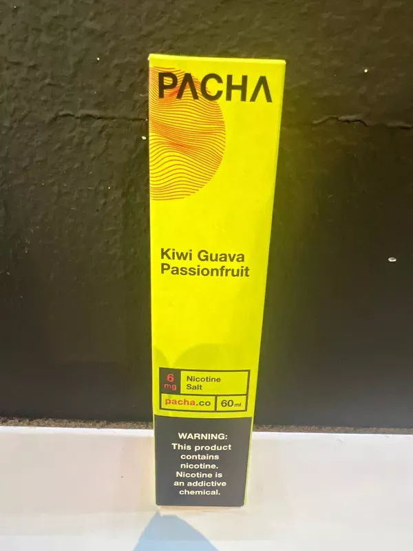 Pacha Syn Kiwi Guava Passionfruit 6mg 60ml Synthetic Nicotine Salt