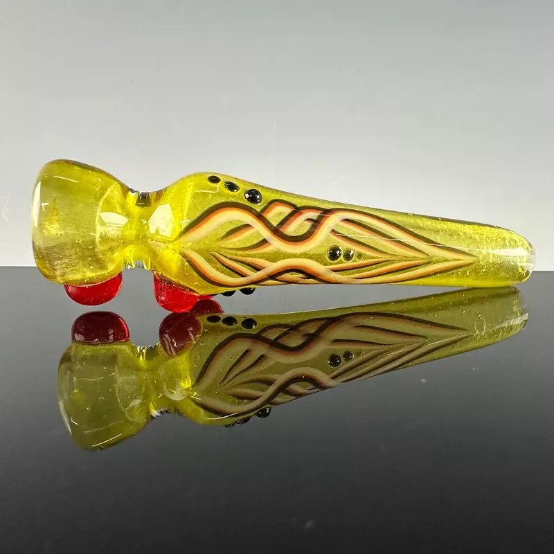 “Pineapple Satin ” Pinstripe Onie by Blossom Glass