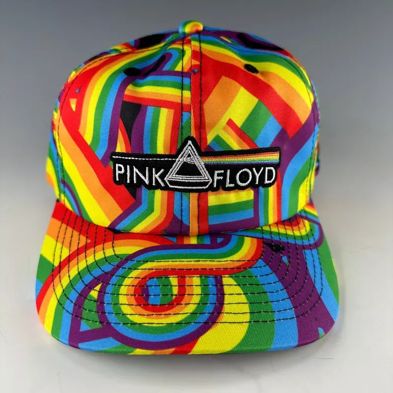 Pink Floyd DSOTM V2 Rainbow Dad Hat by Grassroots