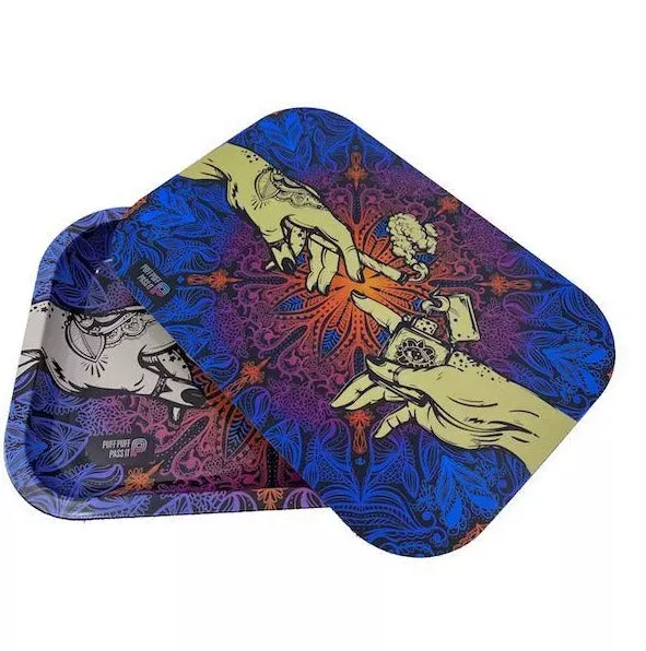 Puff Puff Pass It – Metal Tray: Keep On Rolling!