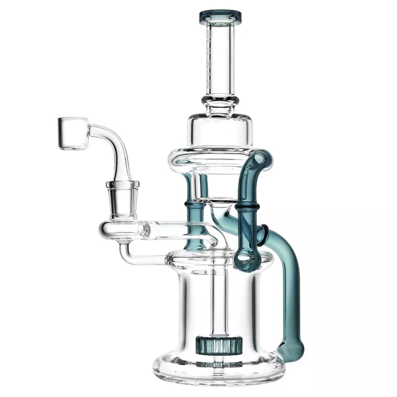 Pulsar Double Chamber Recycler Rig – 10 ” | 14mm F