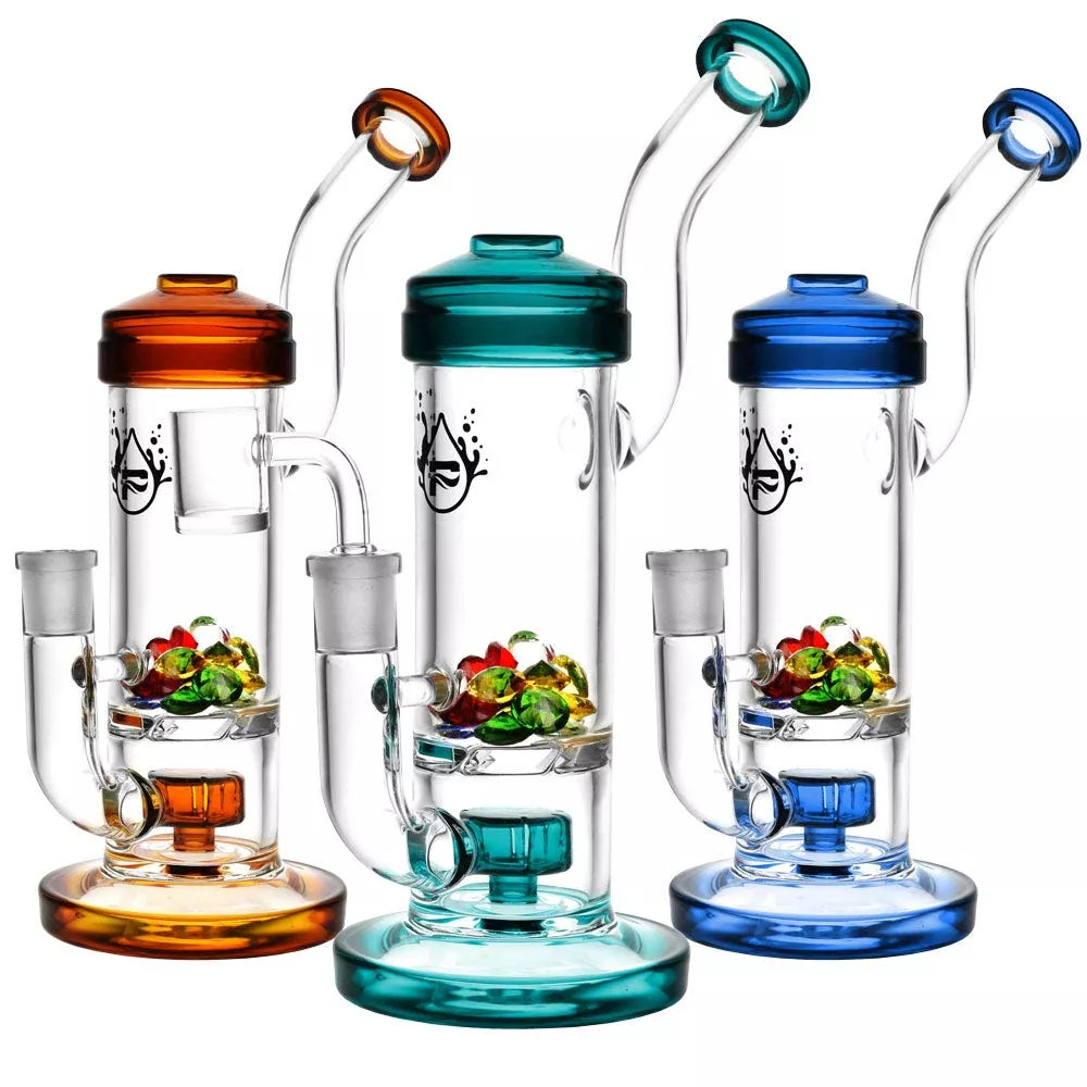 Pulsar Hidden Gems French Press Rig – 9.5″/14mm F/Colors Vary