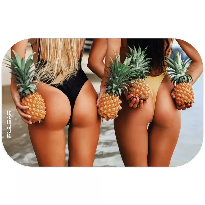 Pulsar Magnetic Rolling Tray Lid | Pineapple Bums | 11 “x7 “