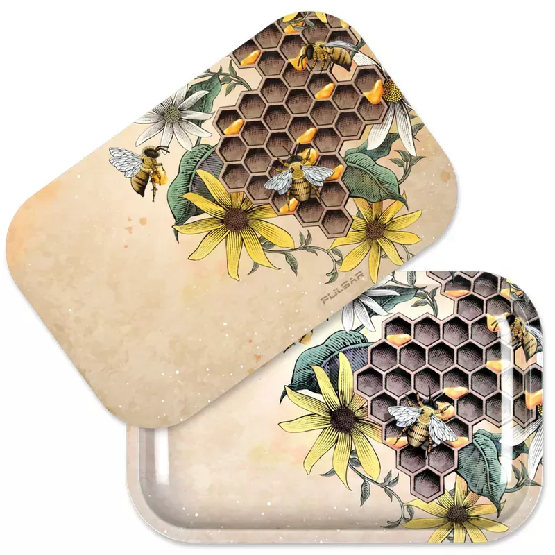 Pulsar Rolling Tray w/ Lid – Busy Bees