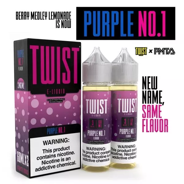 Purple No.1 by Twist E-liquids – ( 2 Pack)