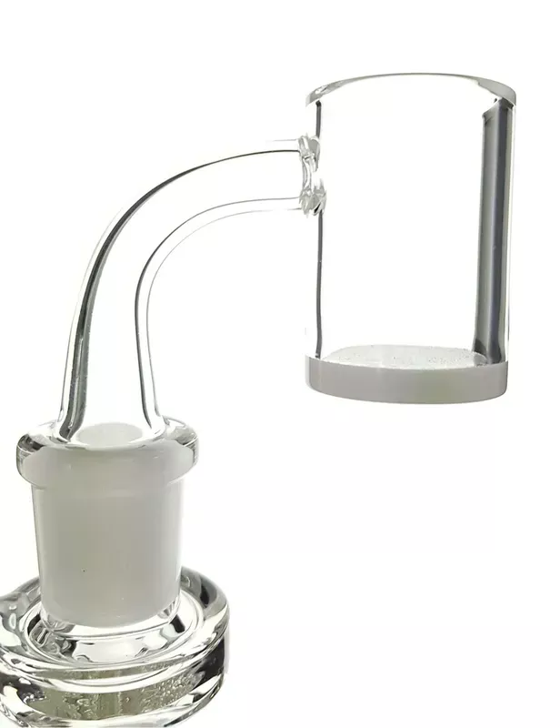 QUARTZ TECH – Flat Top Quartz Banger w/ Opaque Bottom (Pick Joint Size)