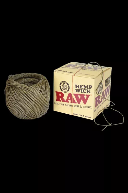 RAW Hemp Wick Ball – 100ft