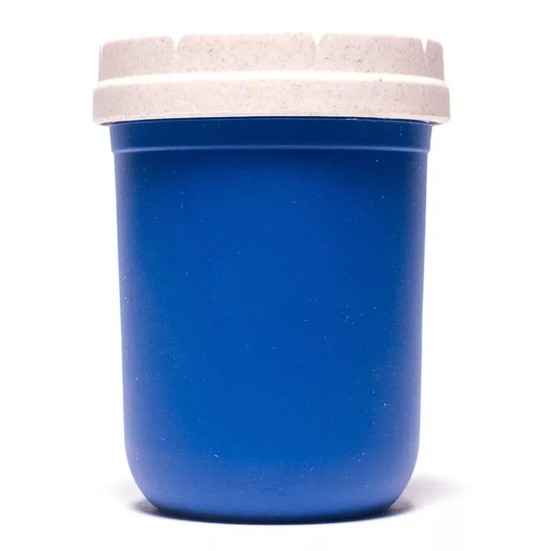 Re:Stash – Dark Blue Jar w/ White Lid – 8oz