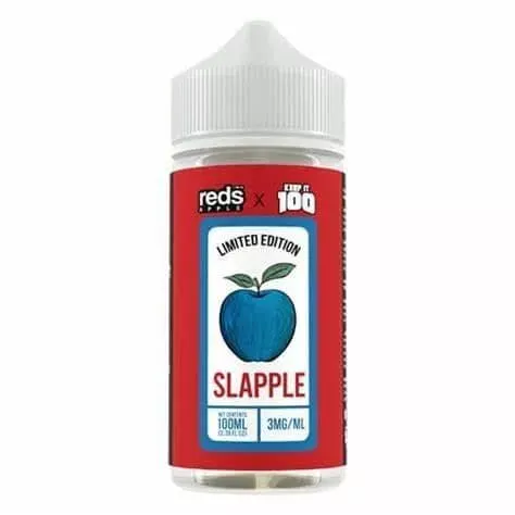 REDS APPLE X KEEP IT 100 100ML E-Juice by 7 Daze