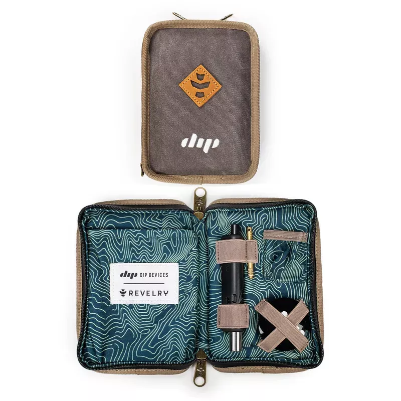 Revelry Supply Smell-Proof Lockable Dab Kit w/ Electric Straw & Accessories