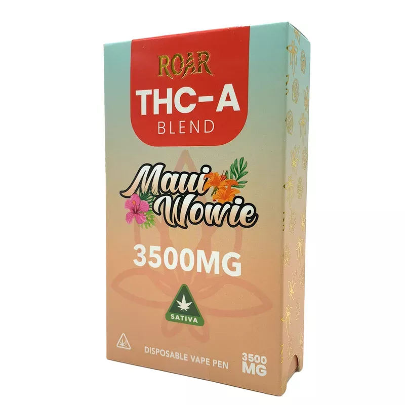 Roar THC-A Blend Disposable Vape 3500MG – Maui Wowie (Sativa)