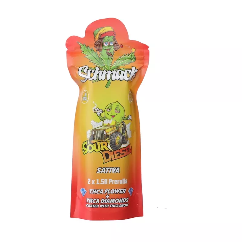 Schmack Snow Cone THC-A Pre-Rolls – 2ct