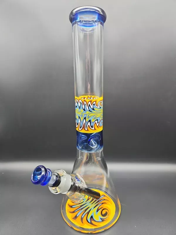 Sentience Wig Wag Beaker Water Pipe- 14.75 ” / 14mm F