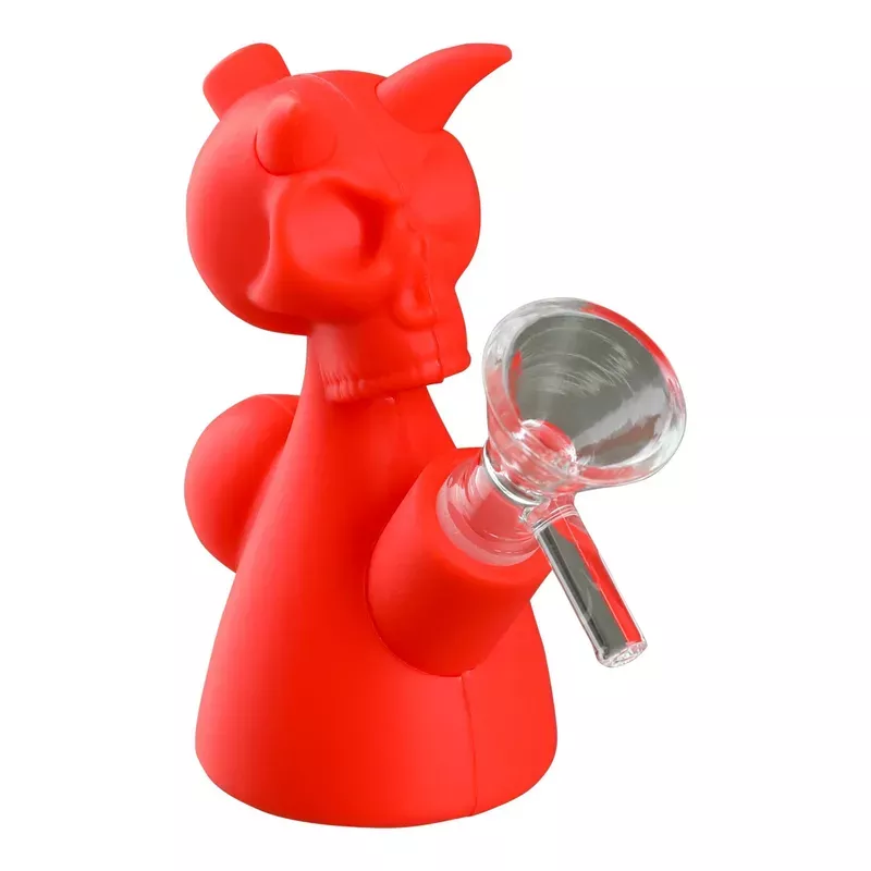 Silicone Demon Bong – 3.5in