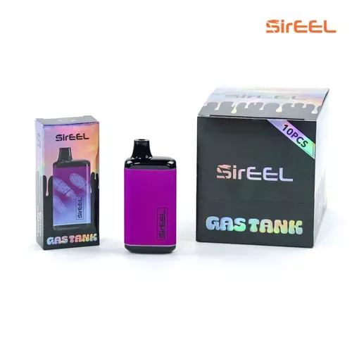 SirEEL – 10pk Gas Tank 510 Unit 650mAh w/ Preheat Variable Voltage Battery | Purple to Blue