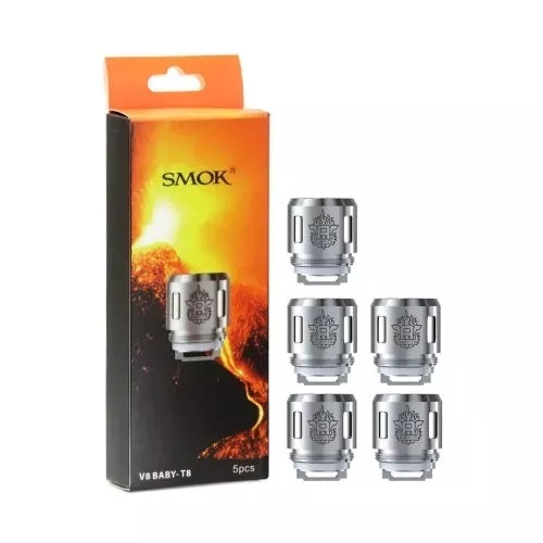 Smok V8 Baby – T8 Core Coils (Packs of 5)
