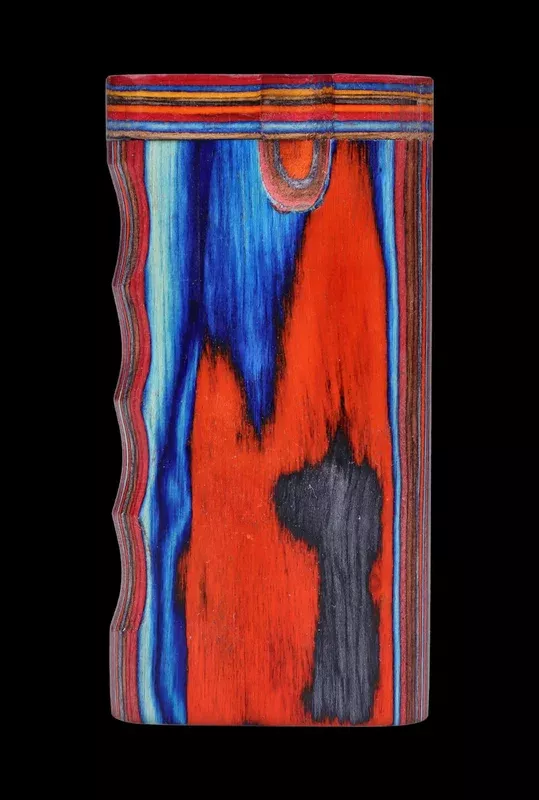 Smoke Cartel Colorful Wood Grain Dugout – Large