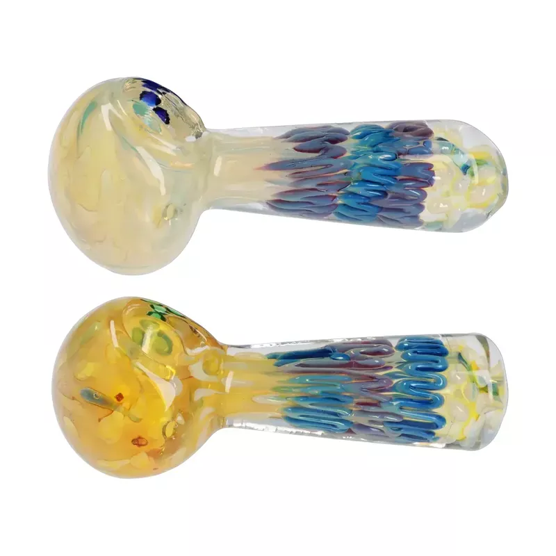 Smoke Cartel Twisting Color Wrap Spoon Pipe – 4in.