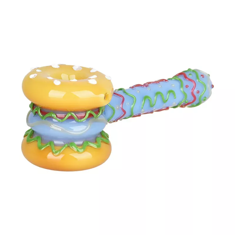 Snack Attack Cheeseburger Hand Pipe – 5.75 “